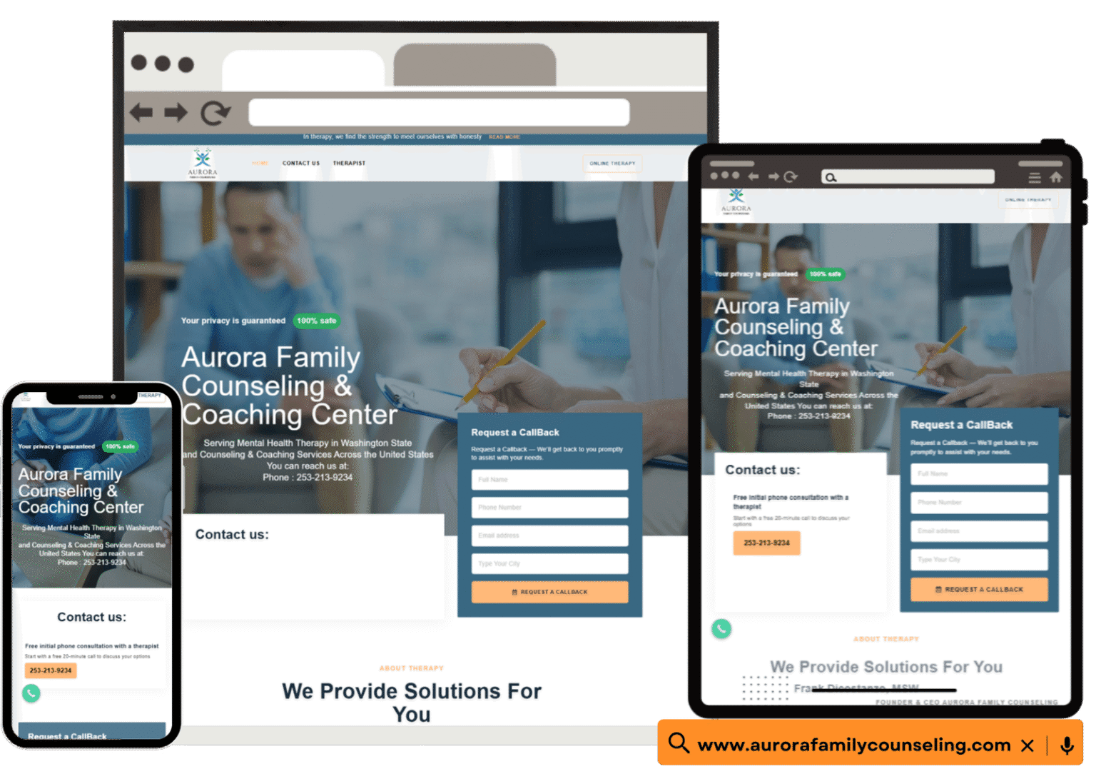 Catalyst Business Advisors website preview